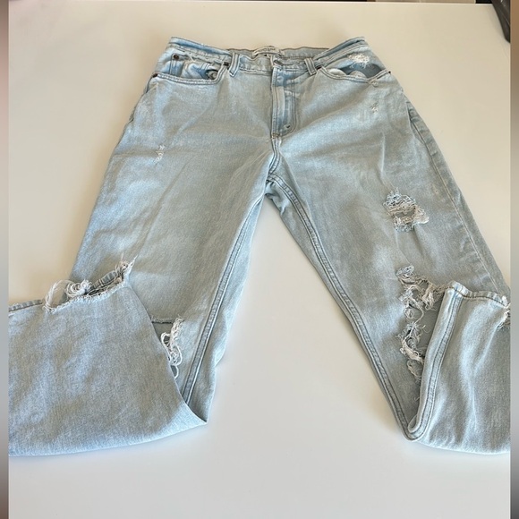 Abercrombie & Fitch Ankle Straight High Rise - Picture 1 of 11